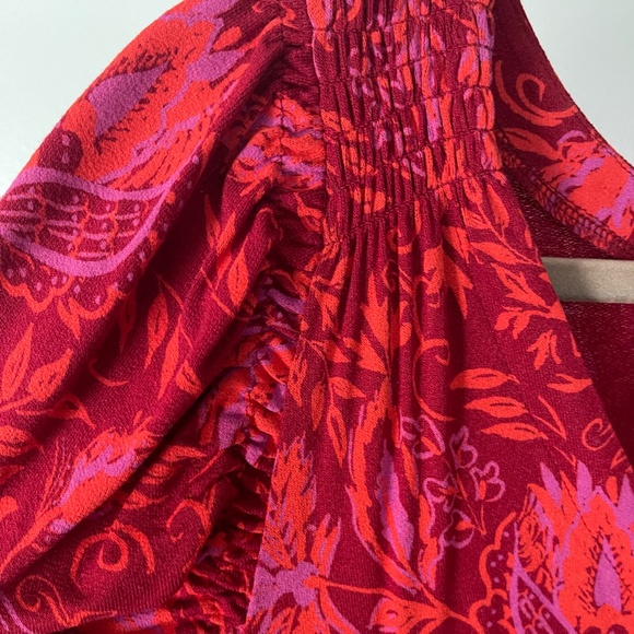 NWT Free People Hello Lover Ruched Sleeve Tunic - Picture 6 of 15